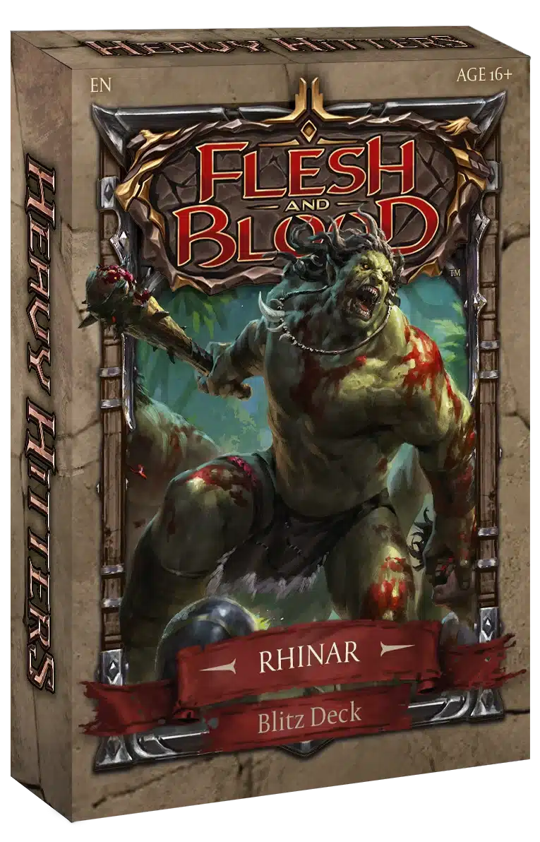 Flesh and Blood Heavy Hitters Rhinar Blitz Deck image 0